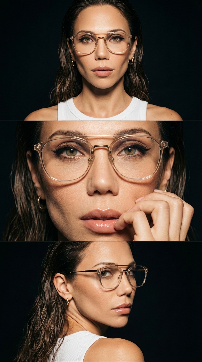 Коллаж с очками