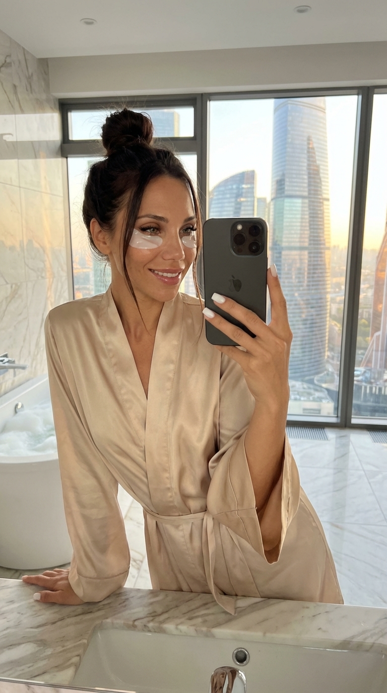 Утро в Москва Сити