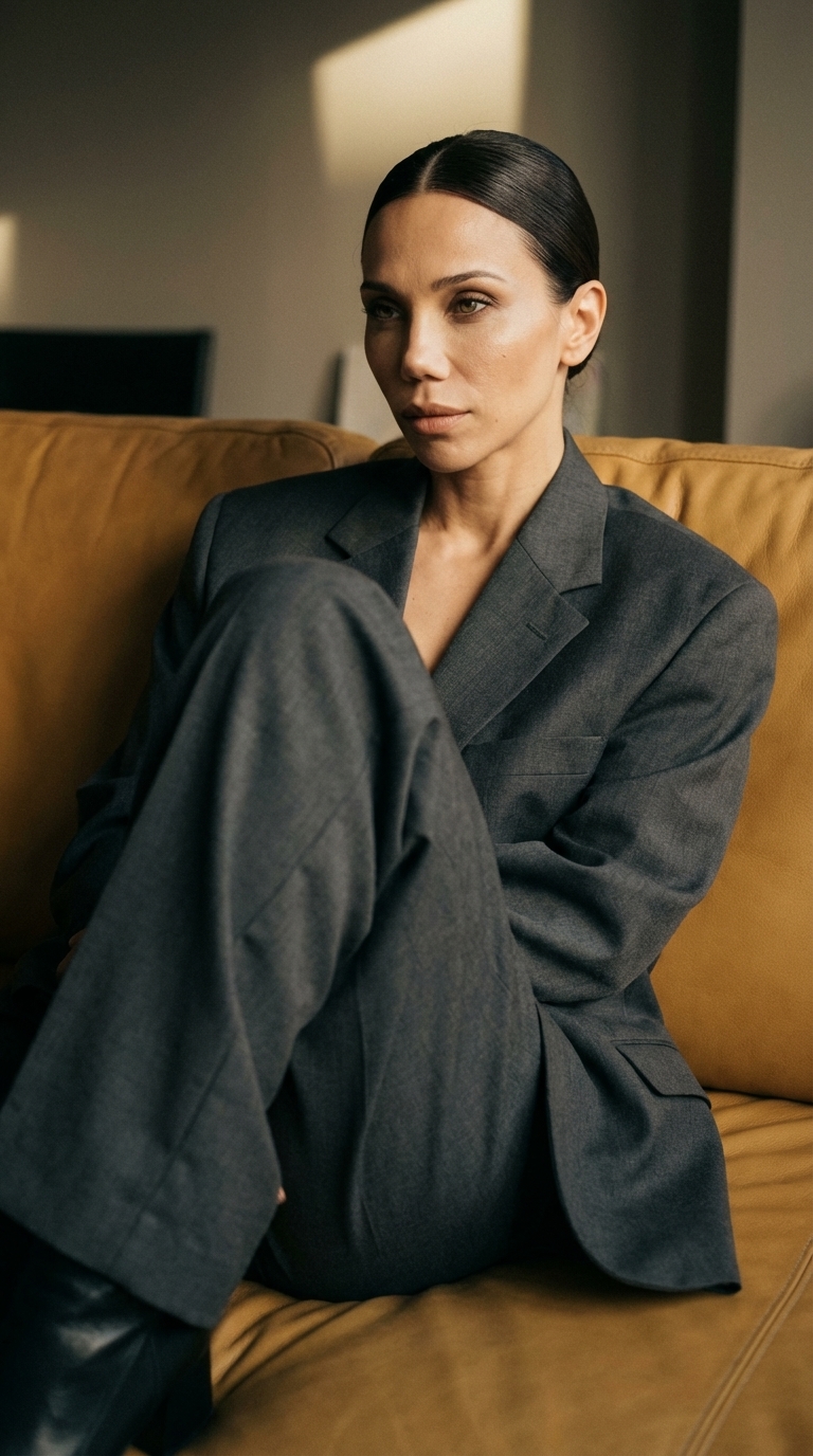 Редакционный портрет в студии