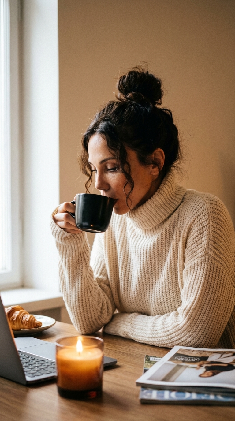 Утро с кофе