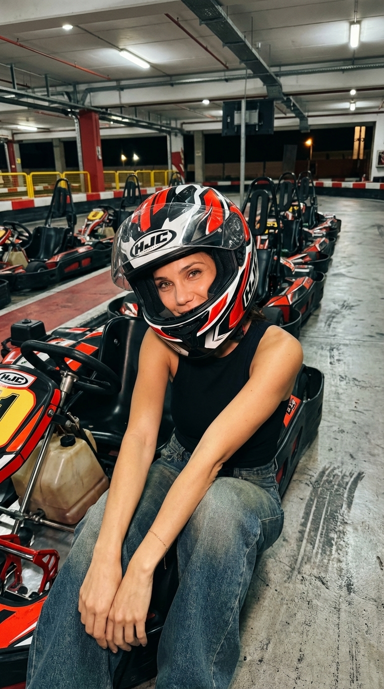 Картинг в паддоке