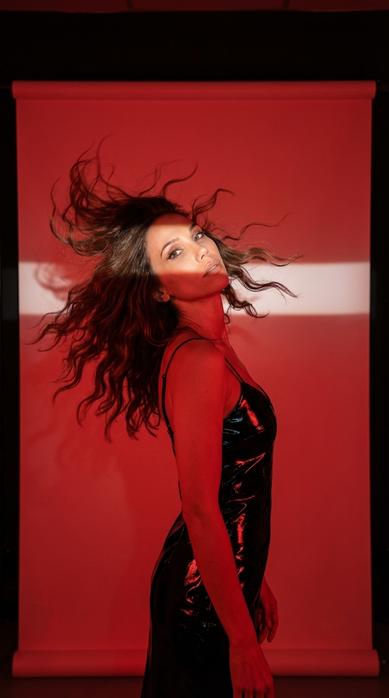 Кинематографичный красный свет