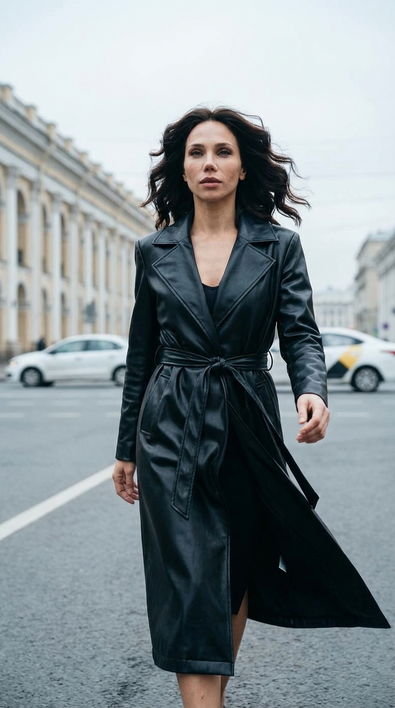 Модная съёмка на улице