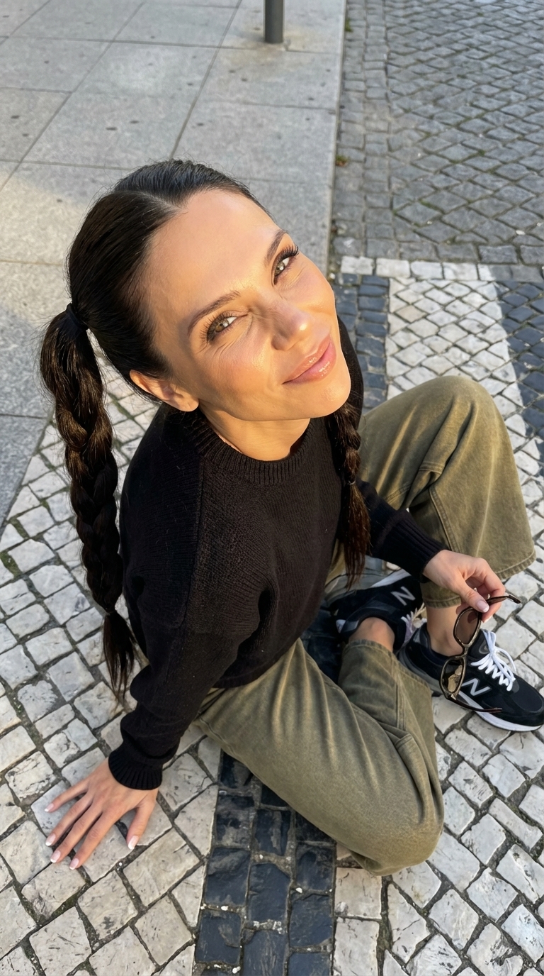 Два колоска на брусчатке