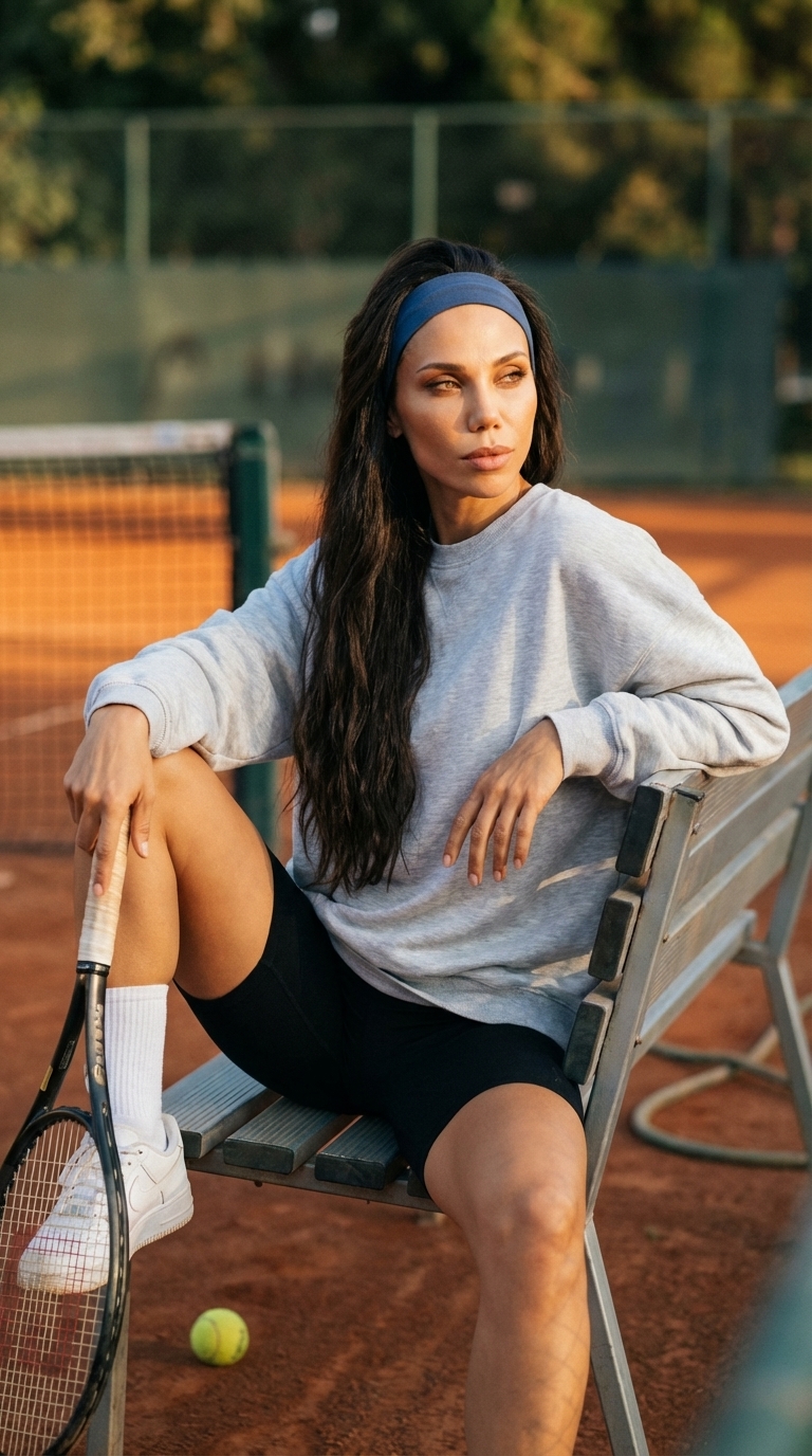 Теннис на корте