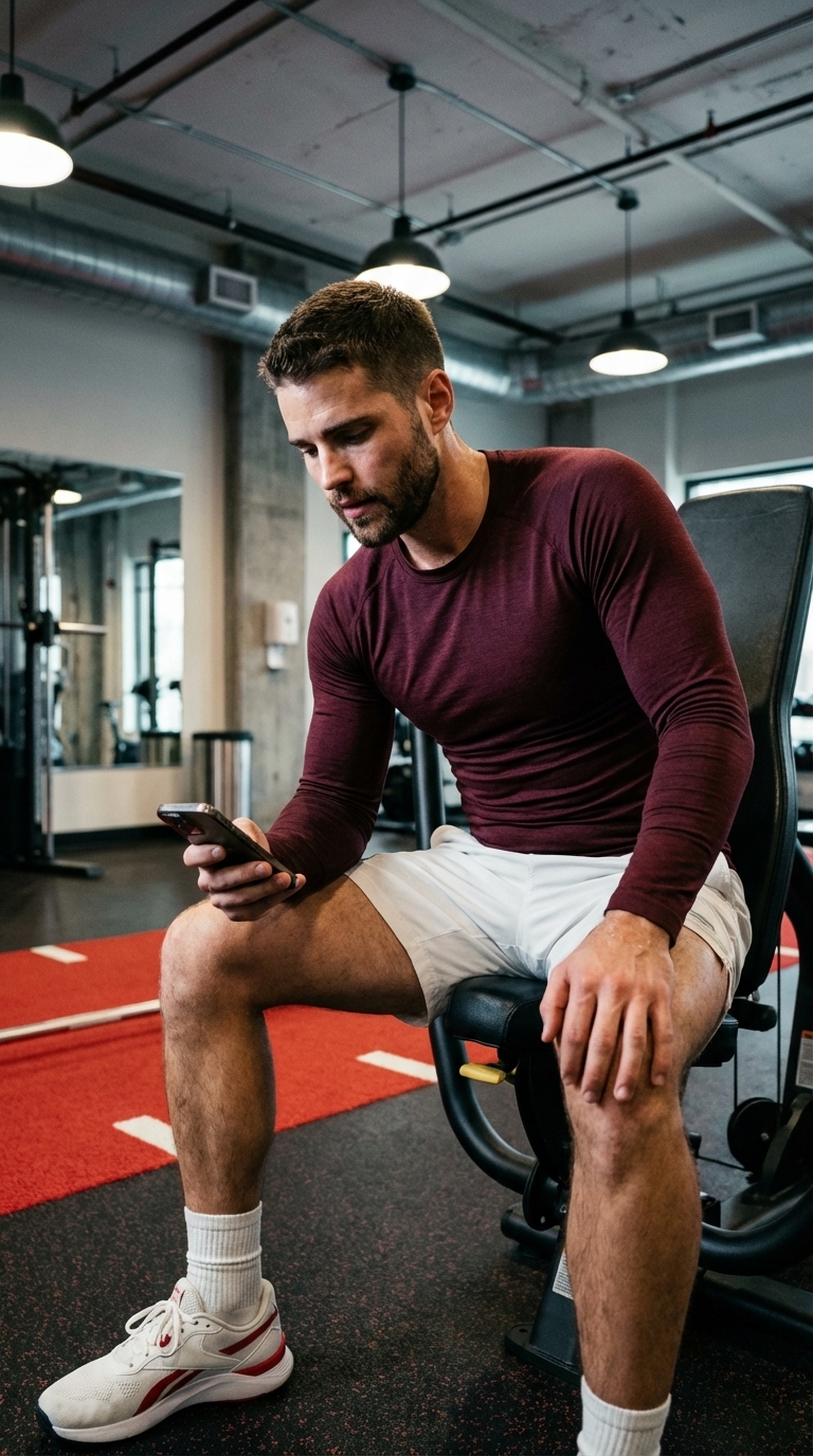 Селфи в зале