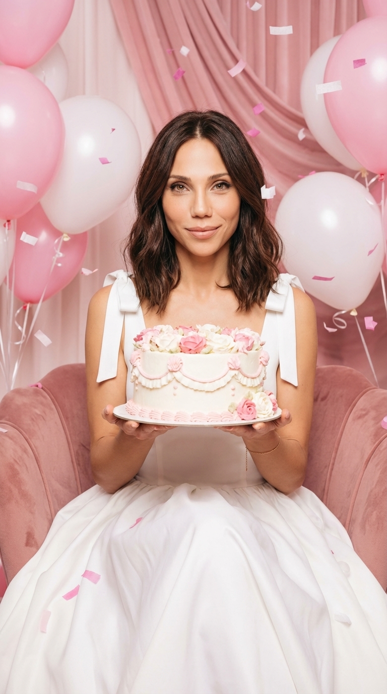 Торт с шариками