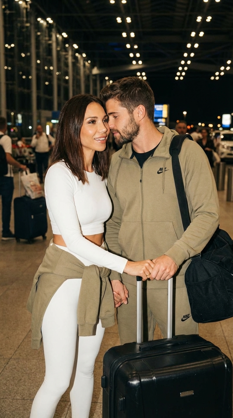 Пара в аэропорту