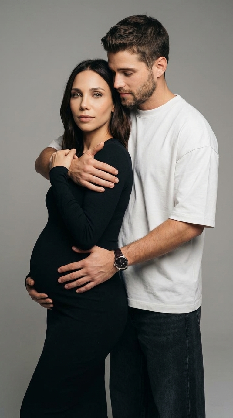 Семейная фотосессия в ожидании