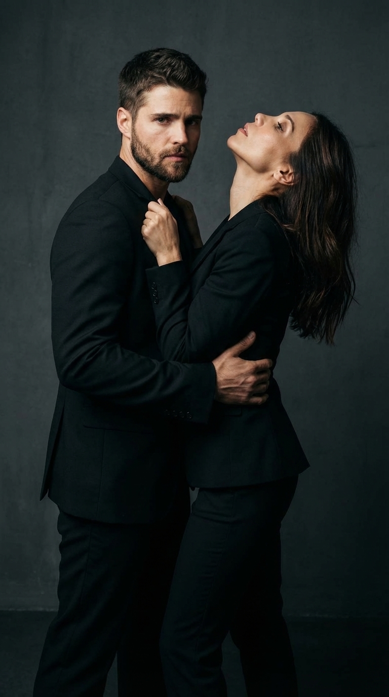 Пара студия объятия