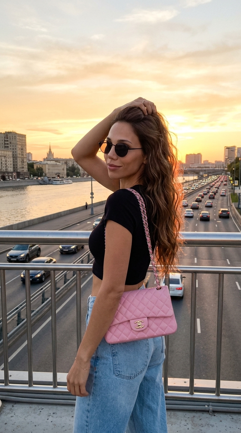 Закат на мосту