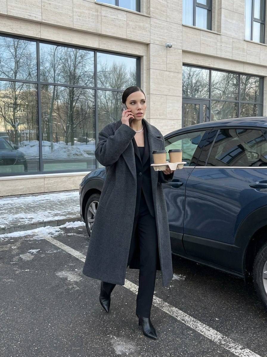 С кофе на вынос