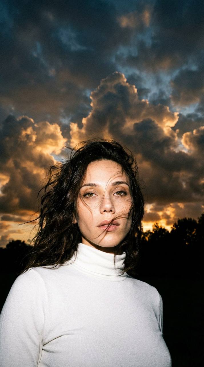 Облака и закат