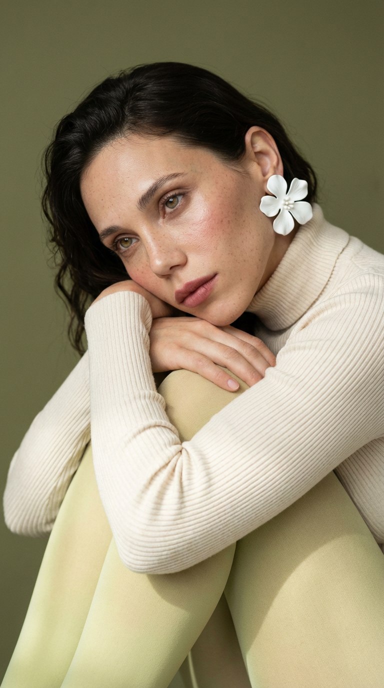 Нежная студийная съемка