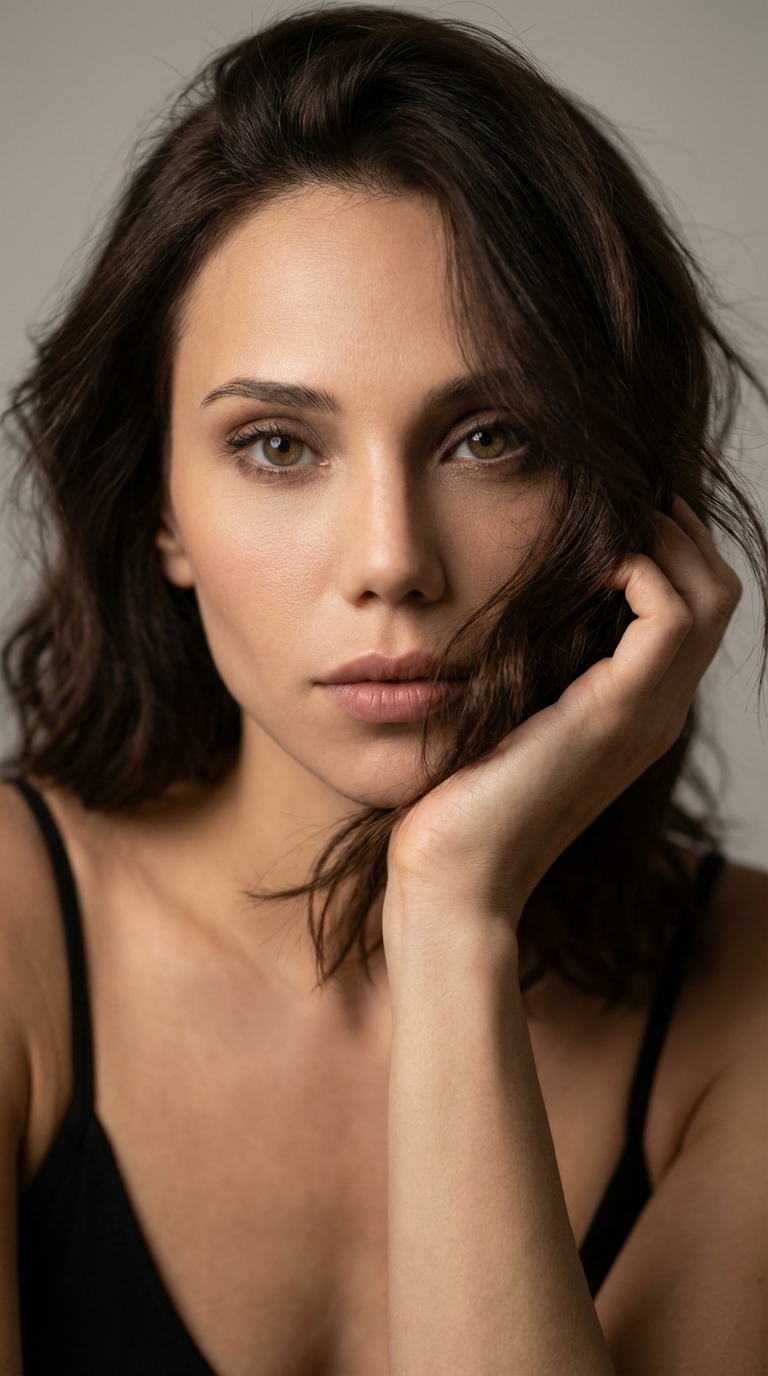 Студийный интимный портрет