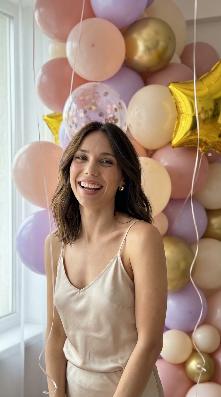 День рождения с шарами