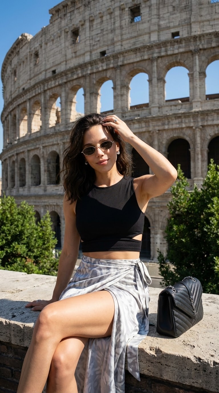 У Колизея в Риме