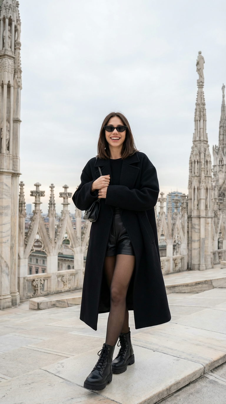 На крыше Дуомо Милан