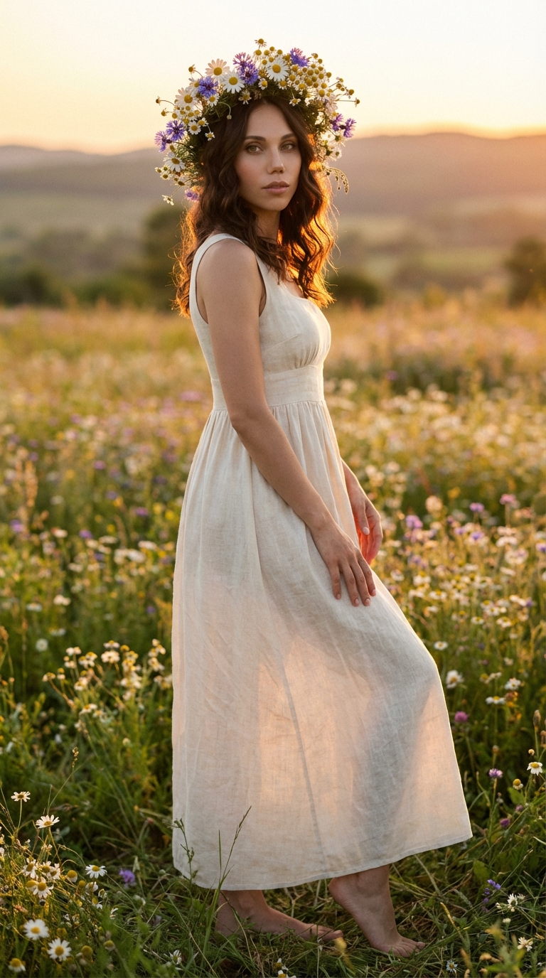 Цветочное поле