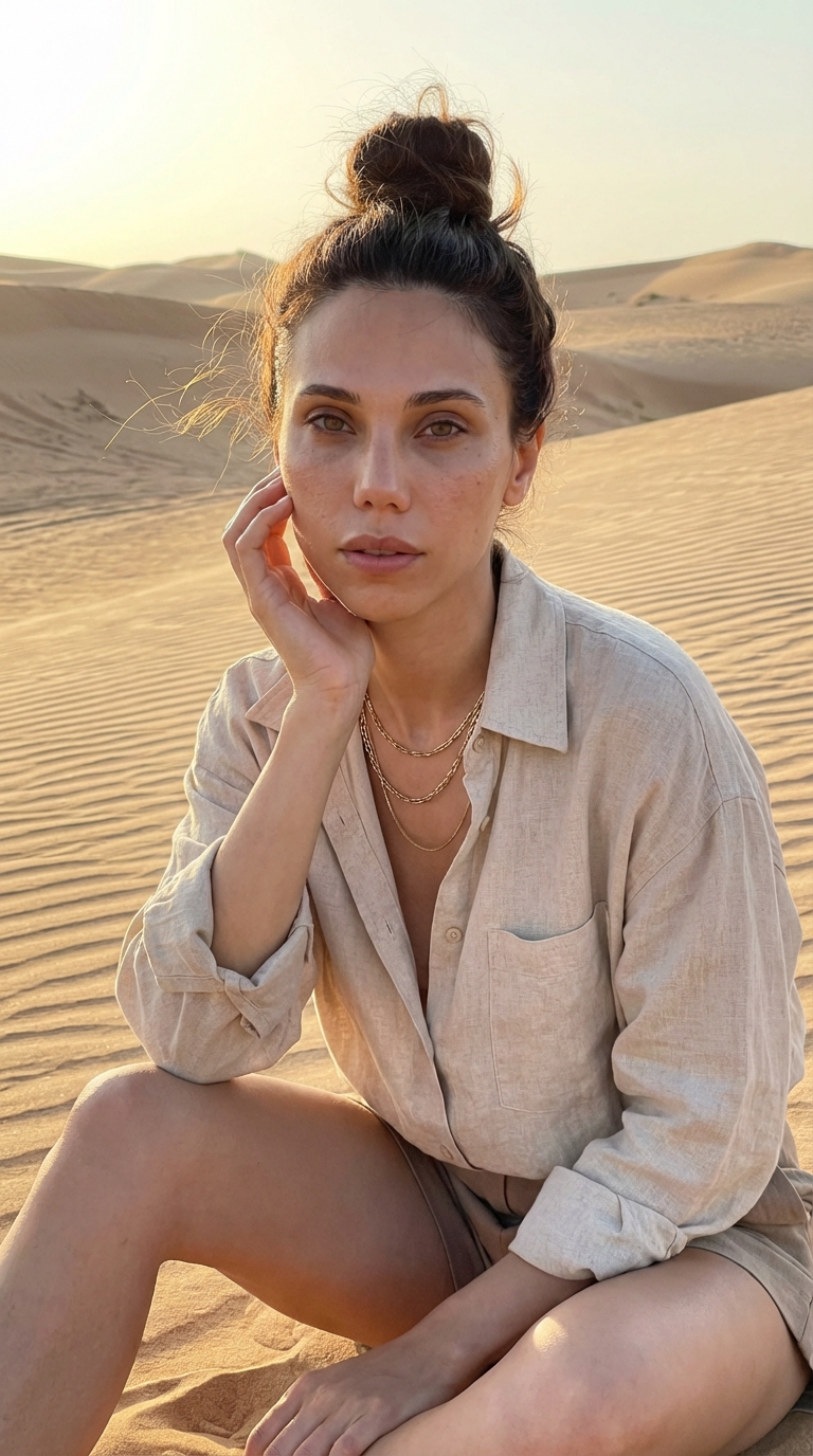 В пустыне Дубая