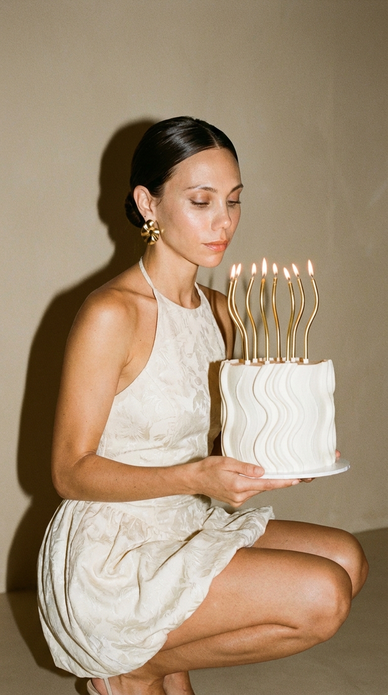 Торт со свечами