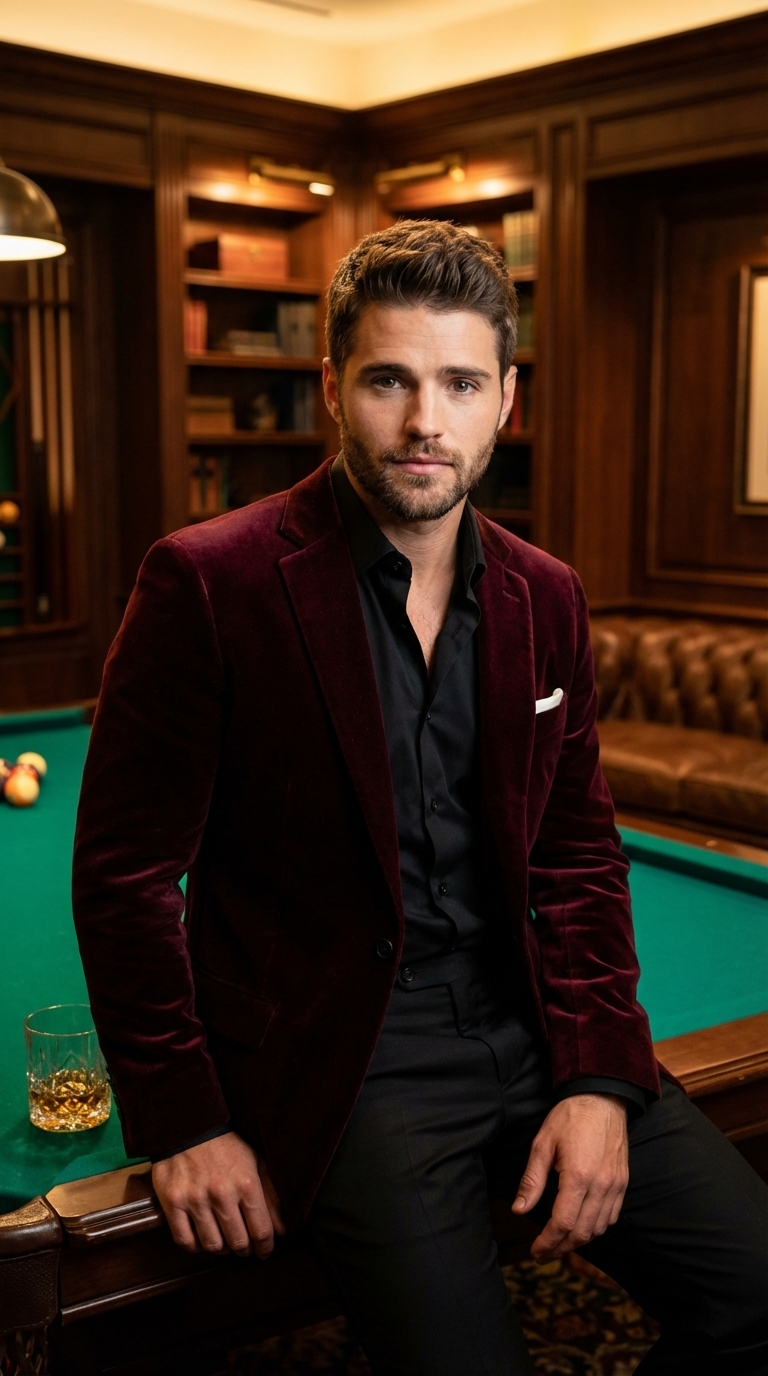 У бильярдного стола